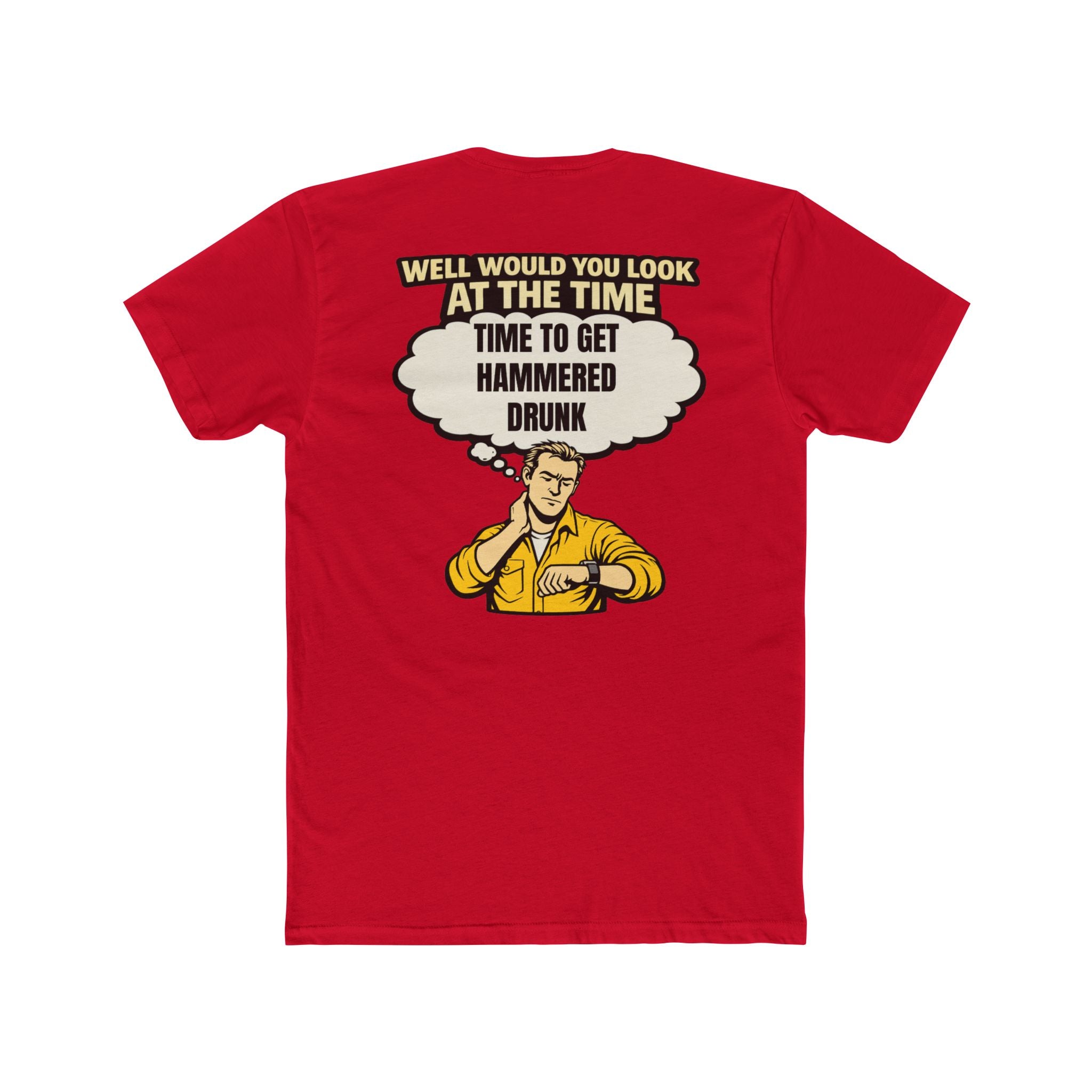 Well Would You Look At The Time Get Hammered Shirt Funny Drinking Humor Tee Dark Humor Graphic Shirt Party Humor Not For Everyone