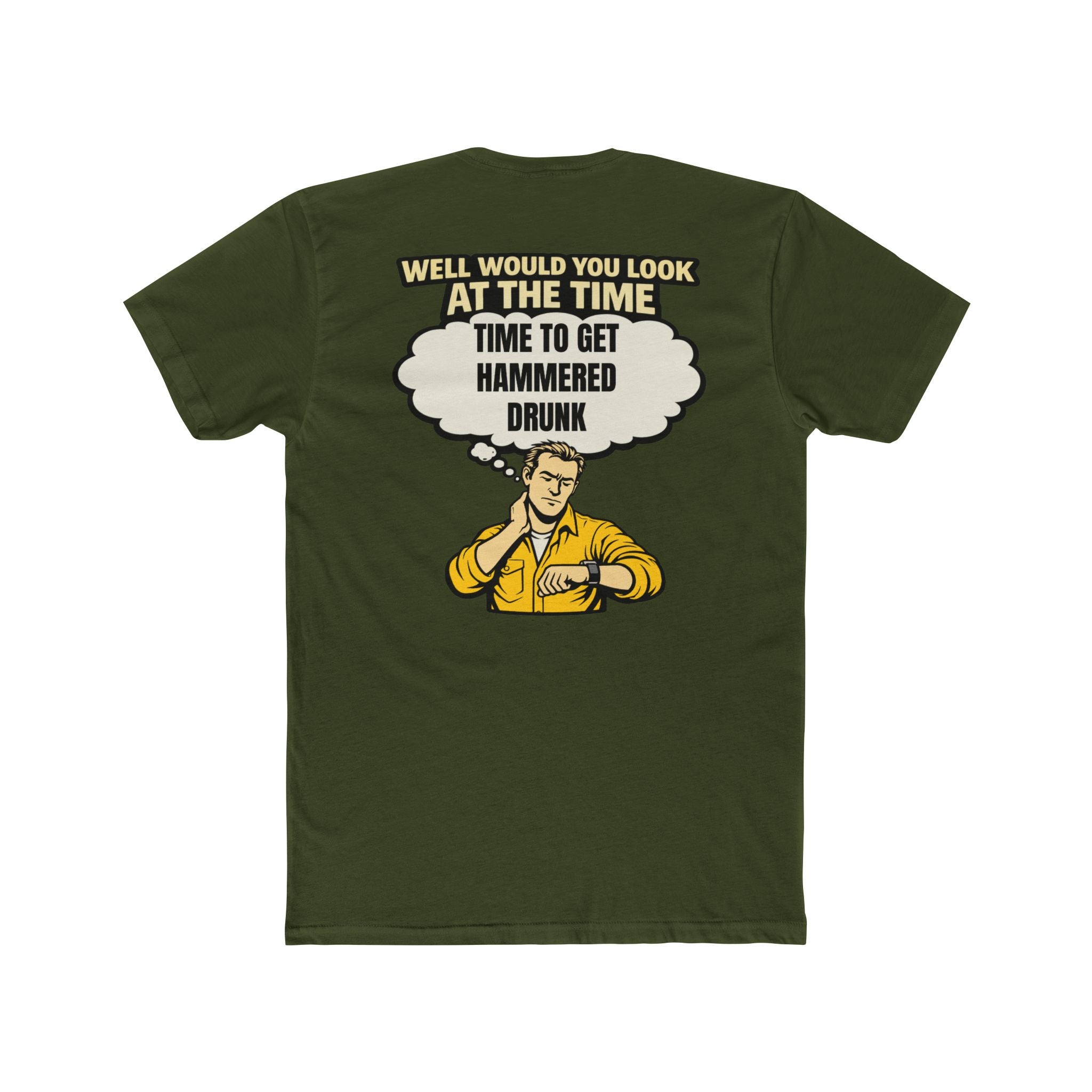 Well Would You Look At The Time Get Hammered Shirt Funny Drinking Humor Tee Dark Humor Graphic Shirt Party Humor Not For Everyone