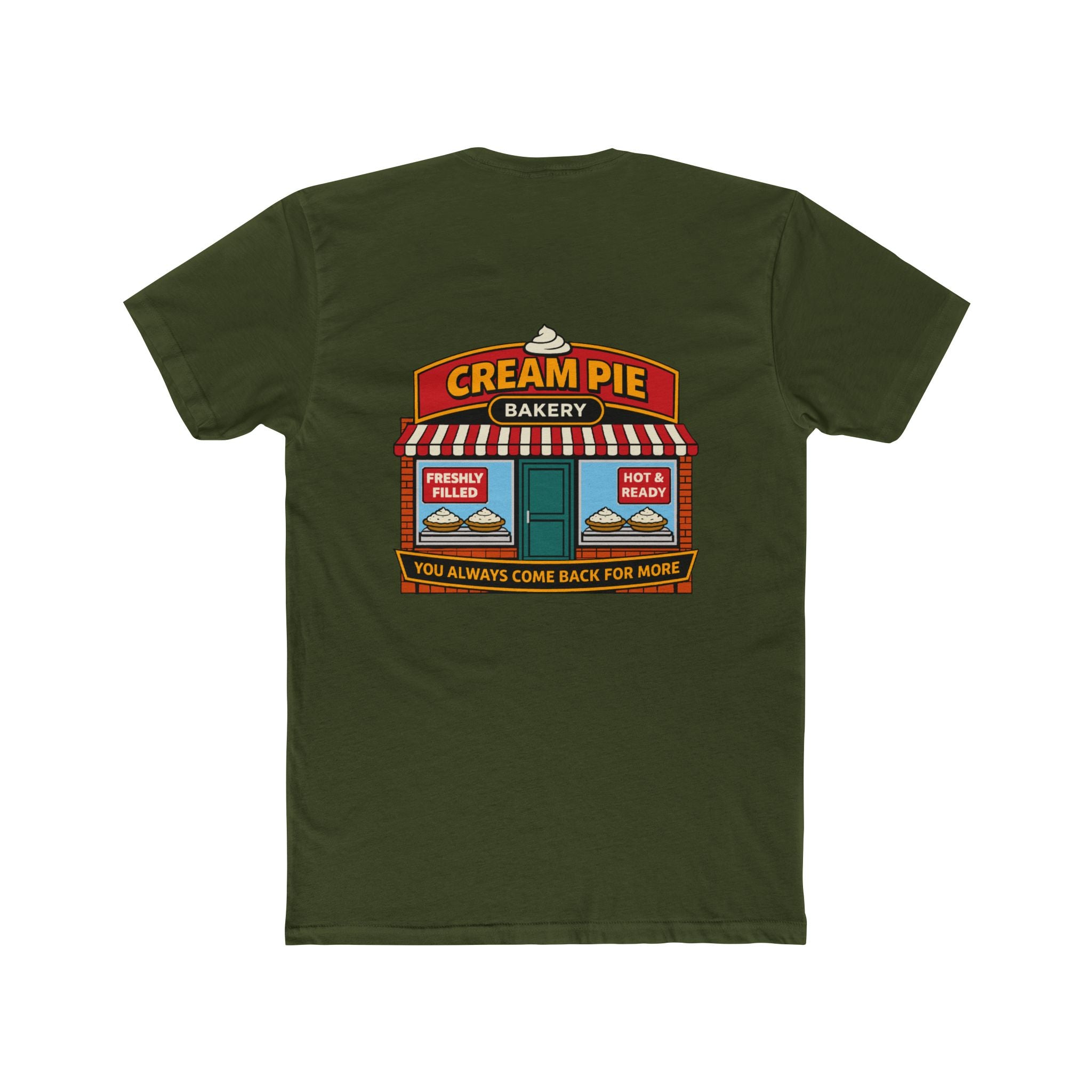 Cream Pie Bakery Shirt Funny Bakery Shirt Chaos Mall Shirt Dark Humor Shirt Inappropriate Graphic Tee