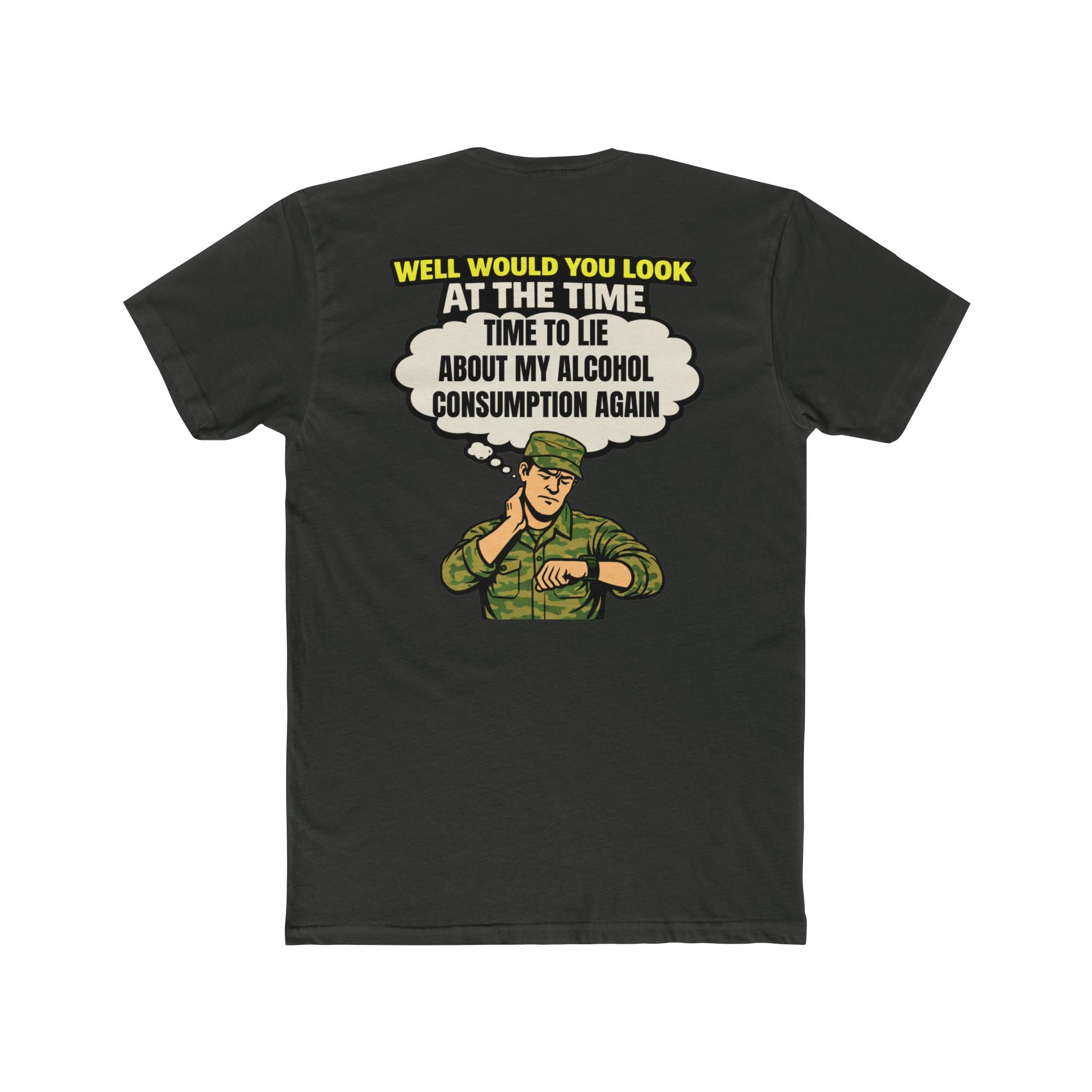 Military funny drinking shirt alcohol humor shirt humor shirt funny army tee sarcastic drinking shirt veteran humor tee party humor shirt edgy graphic tee