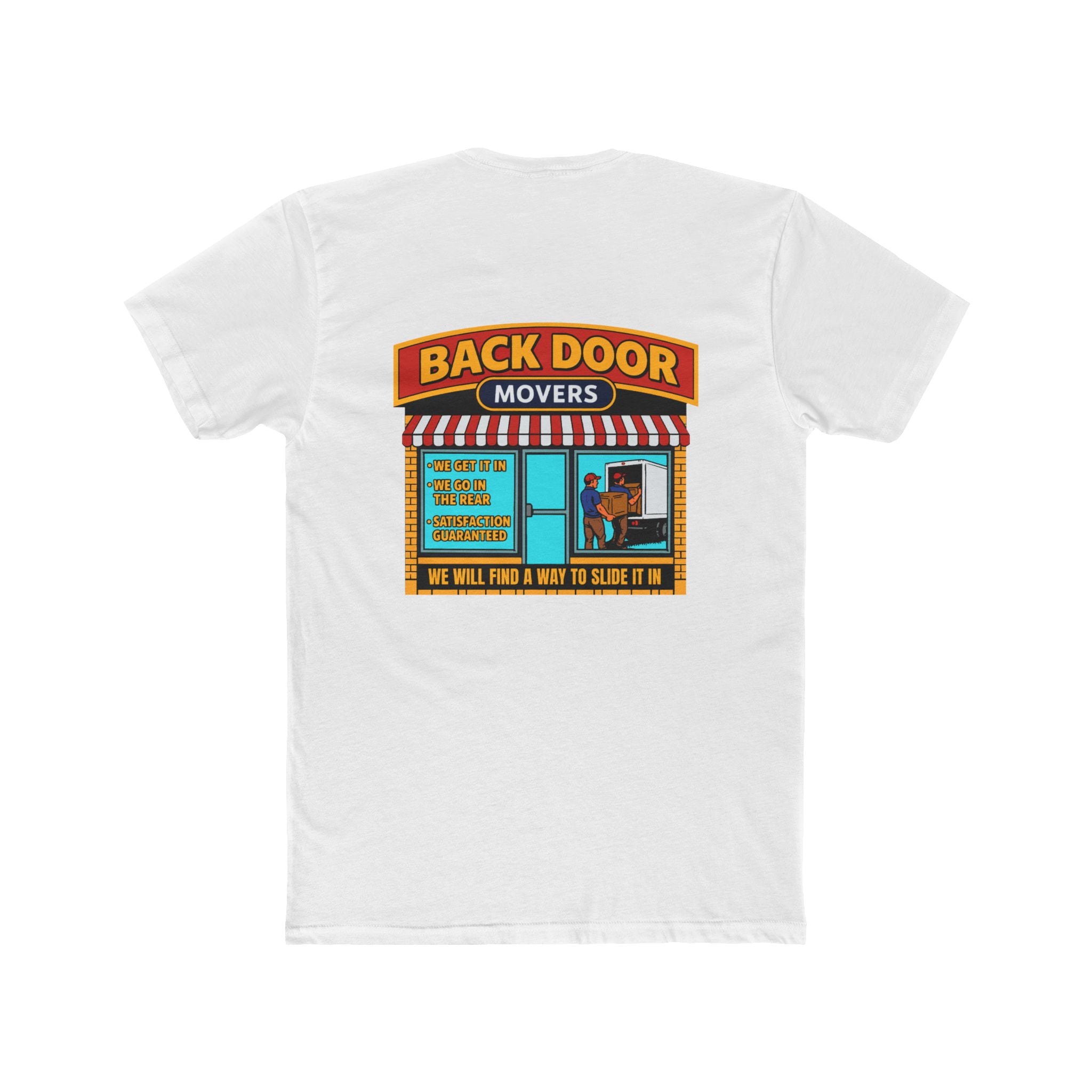 Back Door Movers Shirt Funny Moving Shirt Chaos Mall Shirt Dark Humor Shirt Inappropriate Graphic Tee