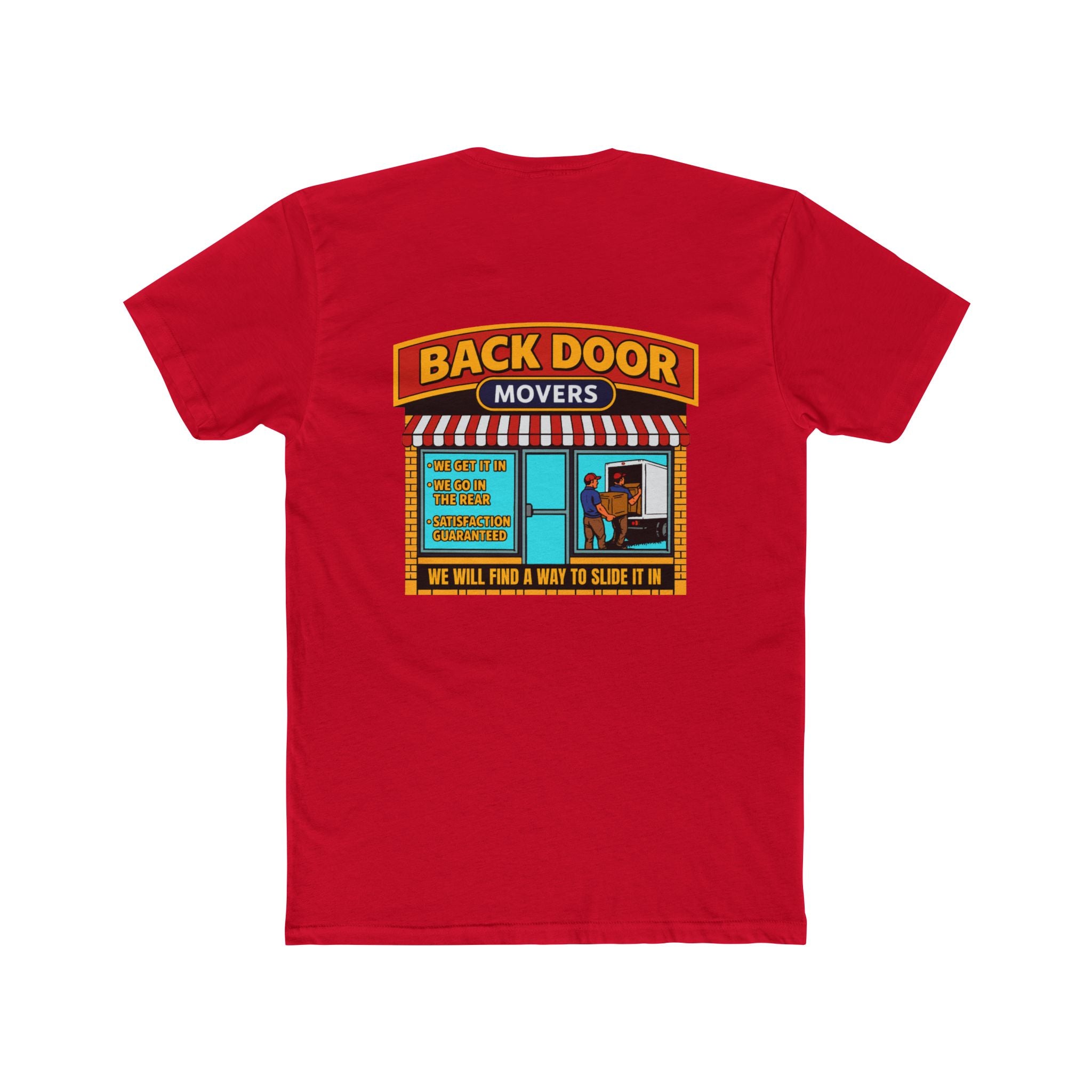 Back Door Movers Shirt Funny Moving Shirt Chaos Mall Shirt Dark Humor Shirt Inappropriate Graphic Tee