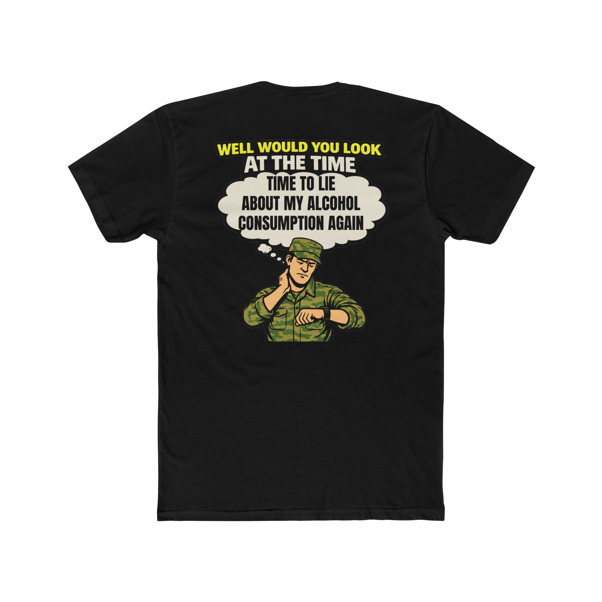 Military funny drinking shirt alcohol humor shirt humor shirt funny army tee sarcastic drinking shirt veteran humor tee party humor shirt edgy graphic tee