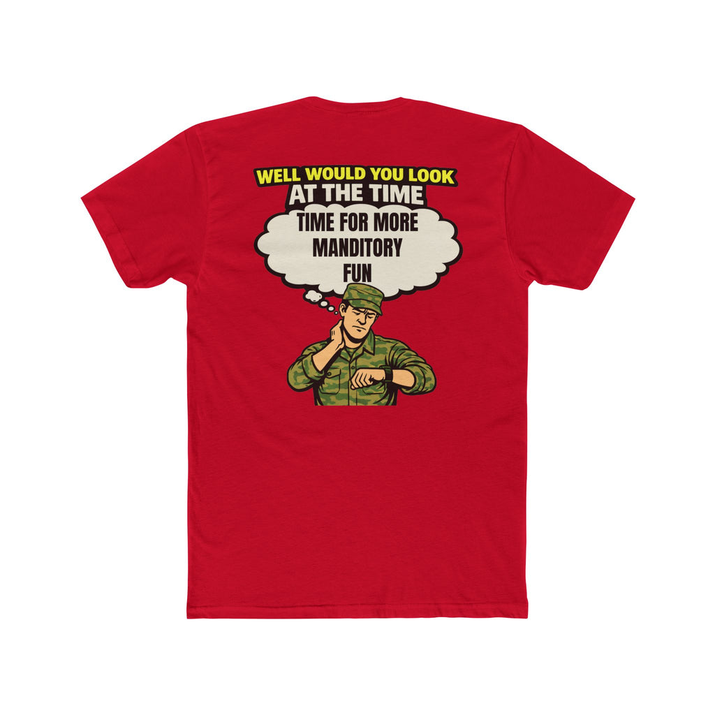 Mandatory fun shirt military humor shirt funny army shirt deployment humor tee dark humor sarcastic funny graphic tee veteran shirt