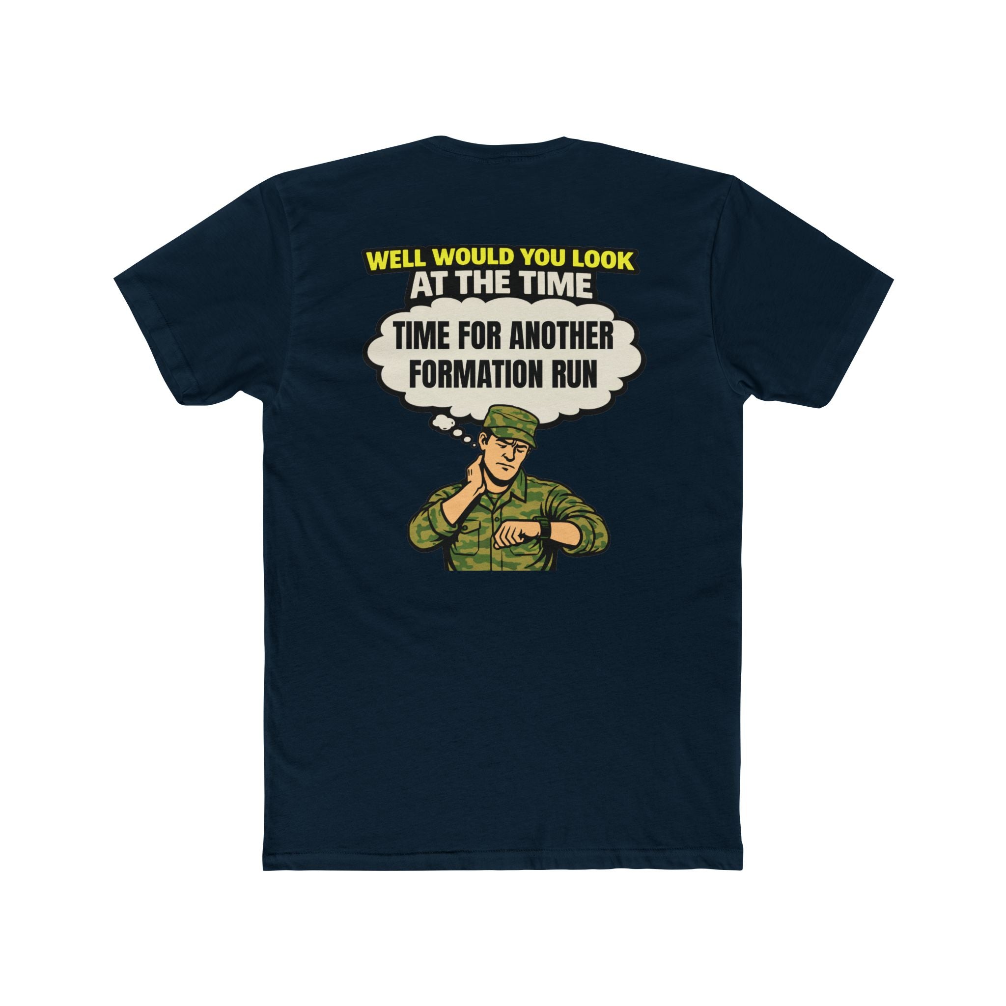 Military humor shirt formation run shirt funny army shirt hurry up and wait tee veteran humor shirt sarcastic military tee barracks humor shirt