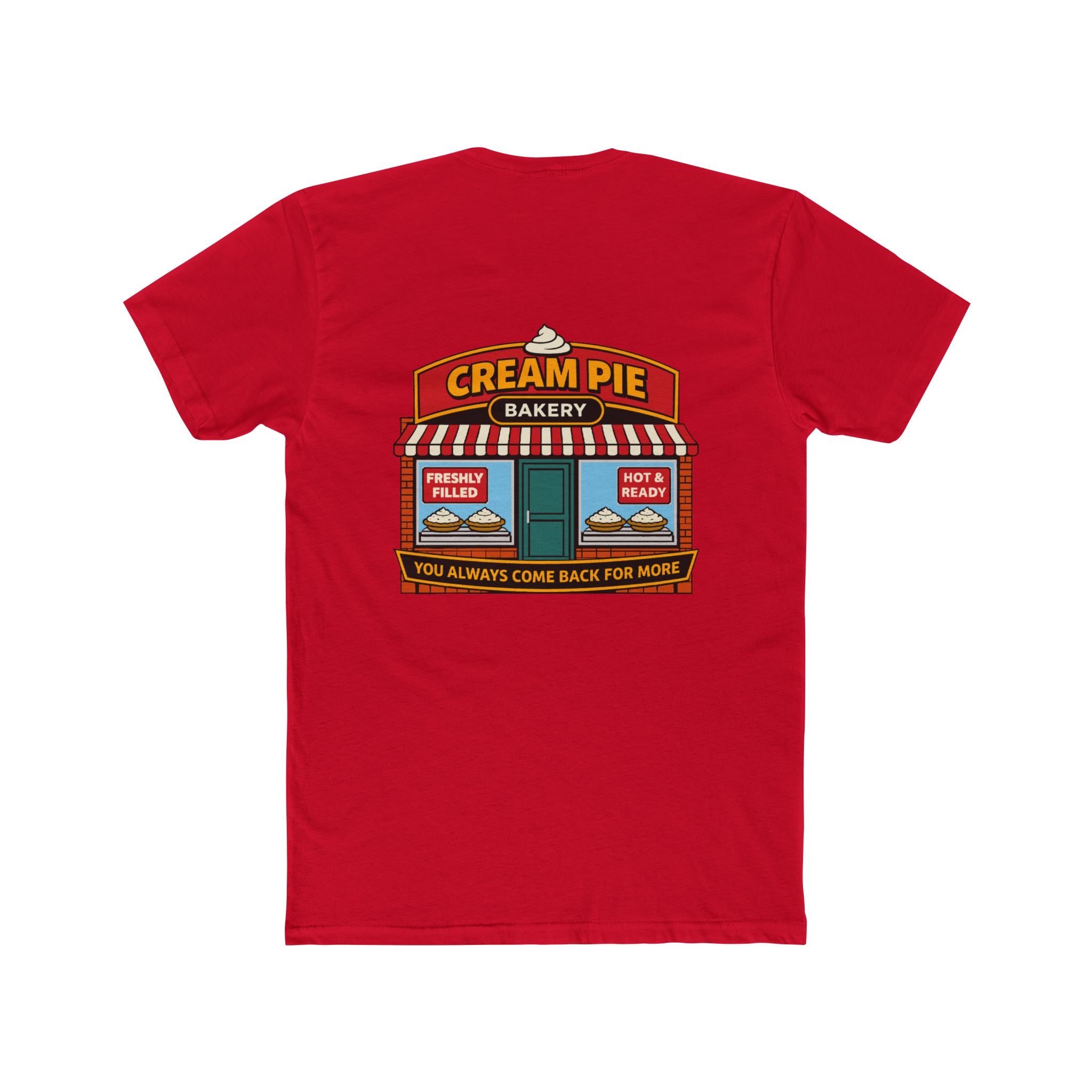 Cream Pie Bakery Shirt Funny Bakery Shirt Chaos Mall Shirt Dark Humor Shirt Inappropriate Graphic Tee