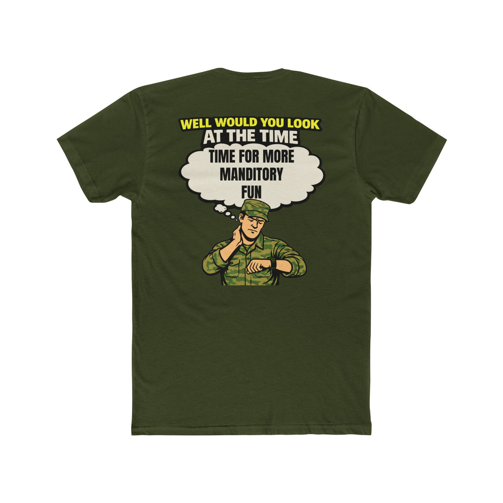 Mandatory fun shirt military humor shirt funny army shirt deployment humor tee dark humor sarcastic funny graphic tee veteran shirt