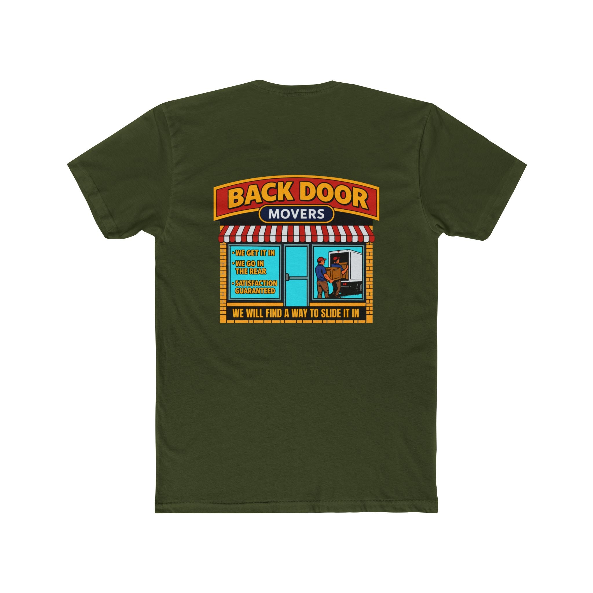 Back Door Movers Shirt Funny Moving Shirt Chaos Mall Shirt Dark Humor Shirt Inappropriate Graphic Tee