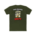 This Cracker Stays Salty Funny Saltine Cracker Shirt Cartoon Food Humor Tee