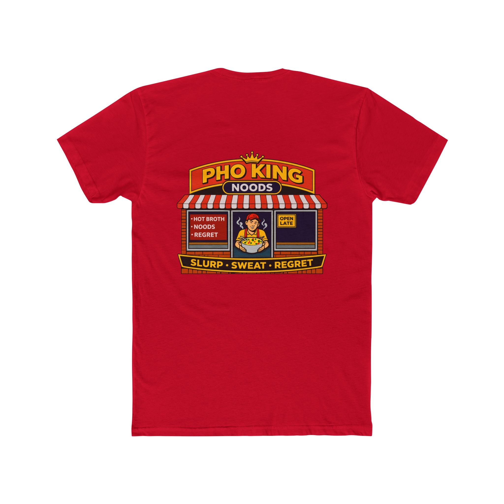 Pho King Noods Shirt Funny Pho Shirt Chaos Mall Shirt Dark Humor Shirt Food Pun Shirt Graphic Tee