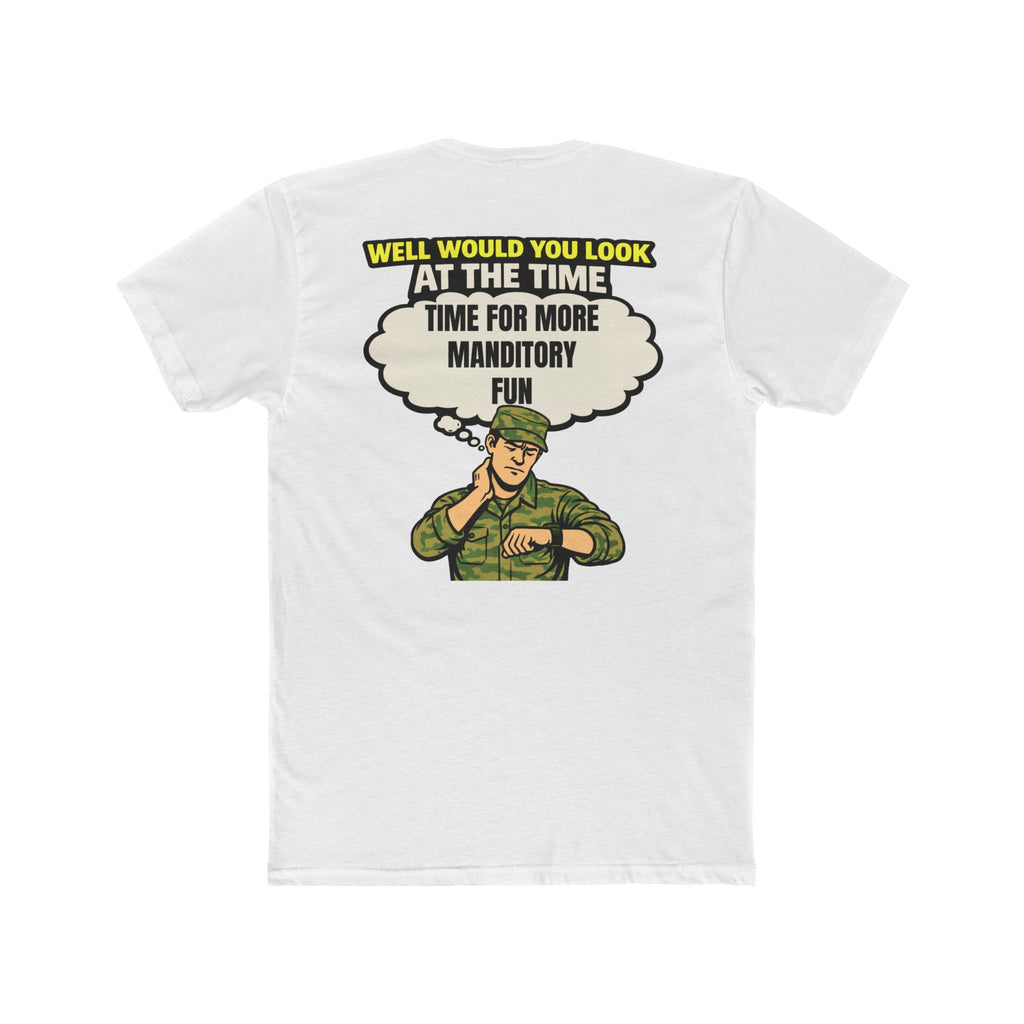 Mandatory fun shirt military humor shirt funny army shirt deployment humor tee dark humor sarcastic funny graphic tee veteran shirt