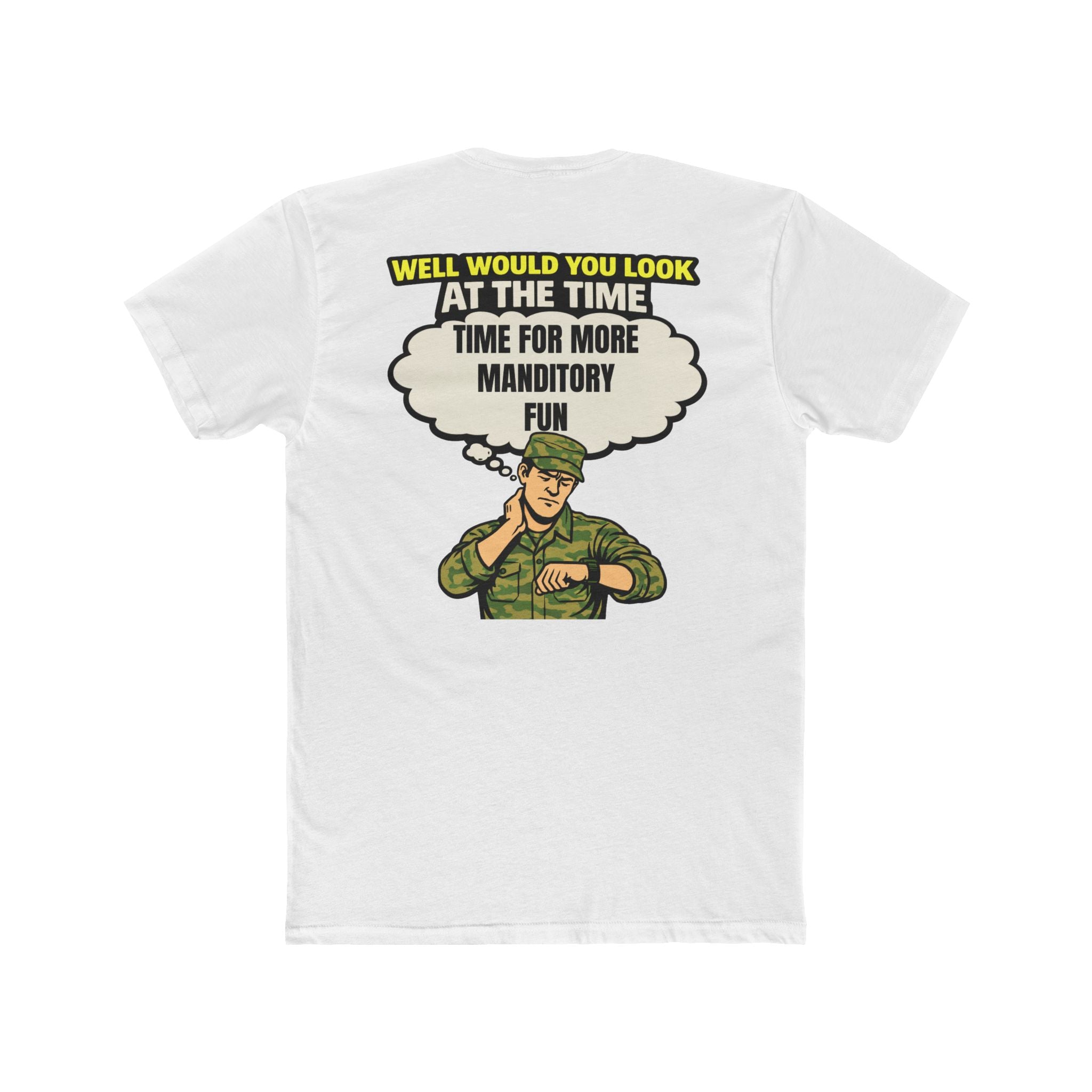 Mandatory fun shirt military humor shirt funny army shirt deployment humor tee dark humor sarcastic funny graphic tee veteran shirt