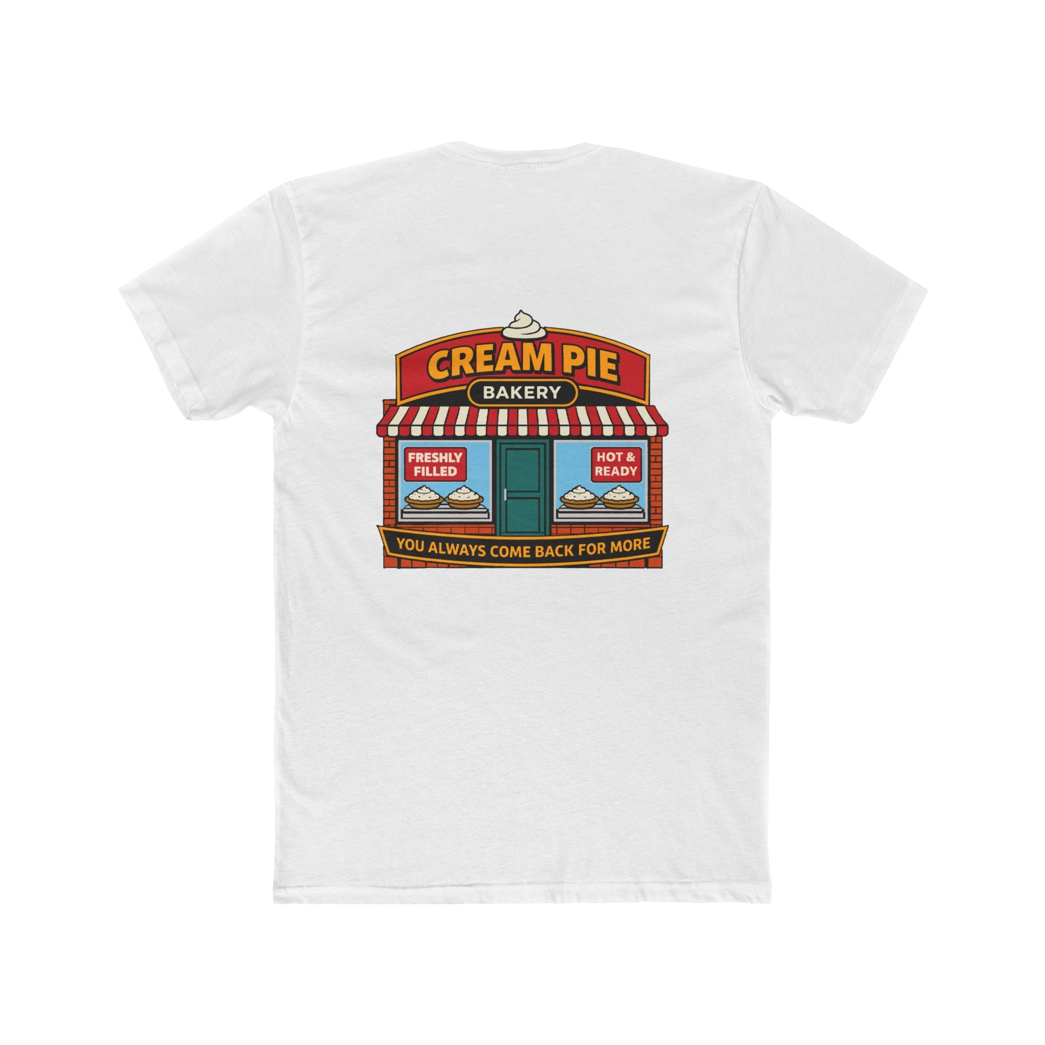 Cream Pie Bakery Shirt Funny Bakery Shirt Chaos Mall Shirt Dark Humor Shirt Inappropriate Graphic Tee