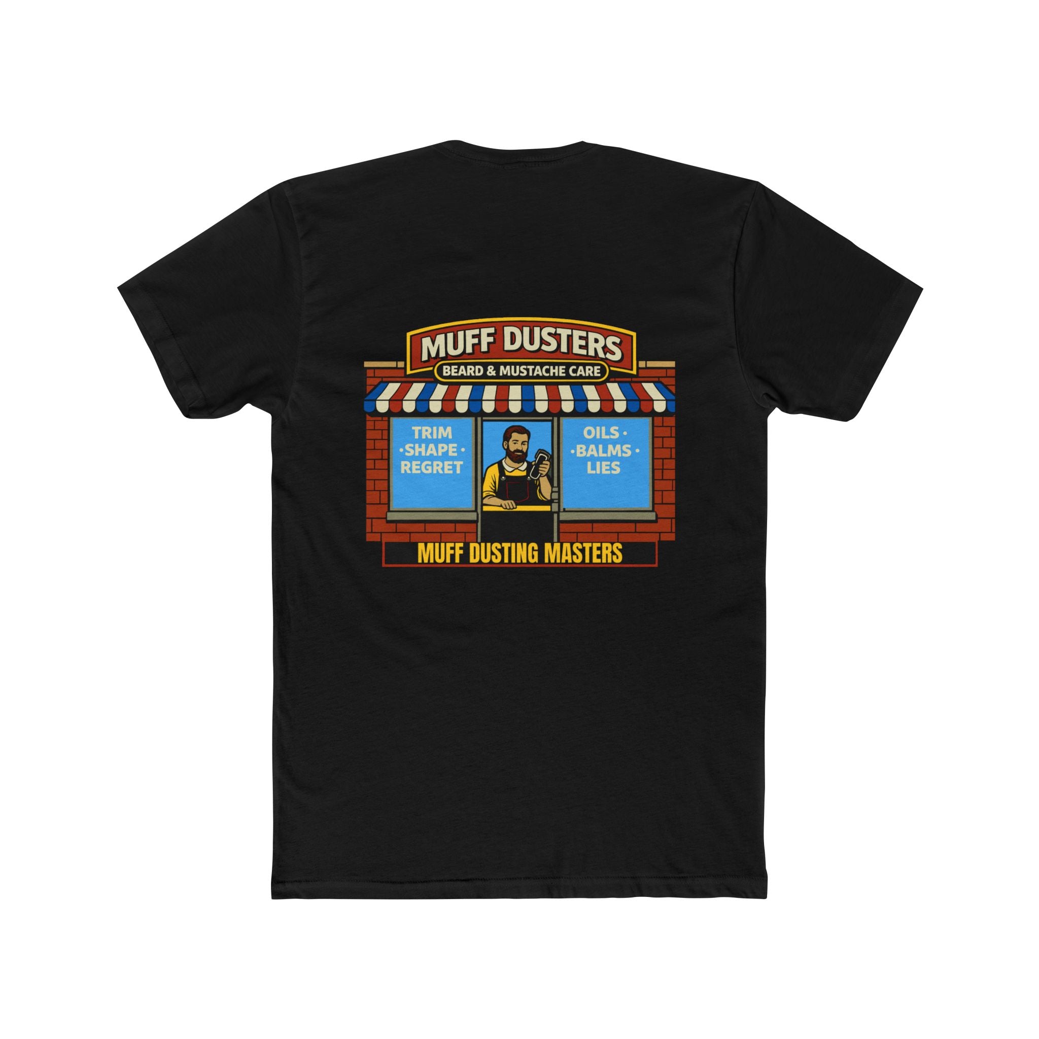 Funny Barber Shop Shirt Beard Mustache Humor Tee Chaos Mall Graphic Shirt Sarcastic Grooming Shirt Edgy Humor Not For Everyone