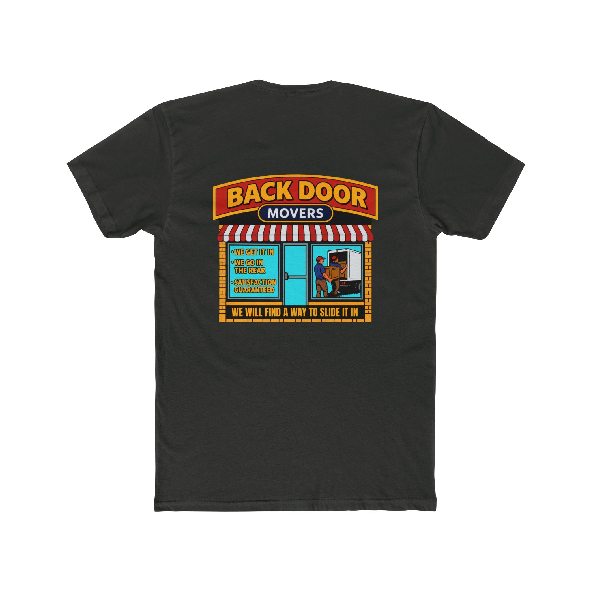 Back Door Movers Shirt Funny Moving Shirt Chaos Mall Shirt Dark Humor Shirt Inappropriate Graphic Tee