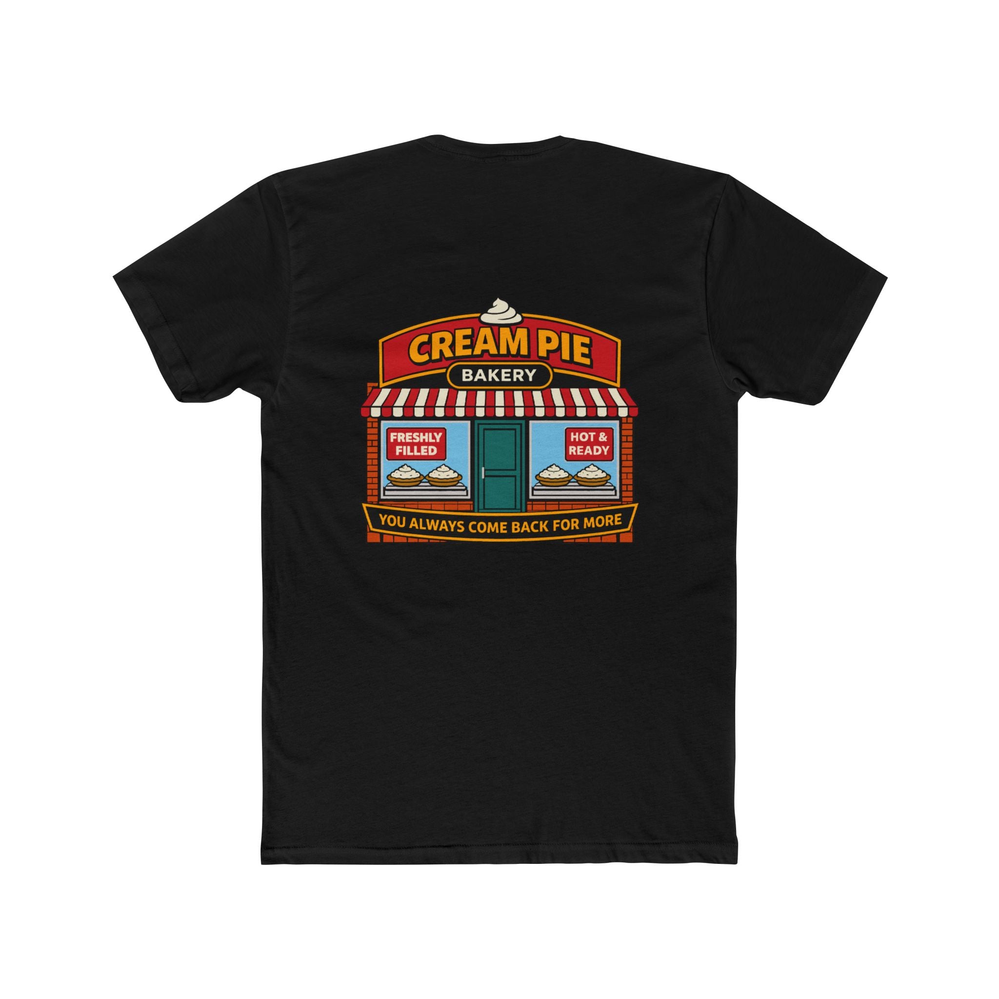 Cream Pie Bakery Shirt Funny Bakery Shirt Chaos Mall Shirt Dark Humor Shirt Inappropriate Graphic Tee