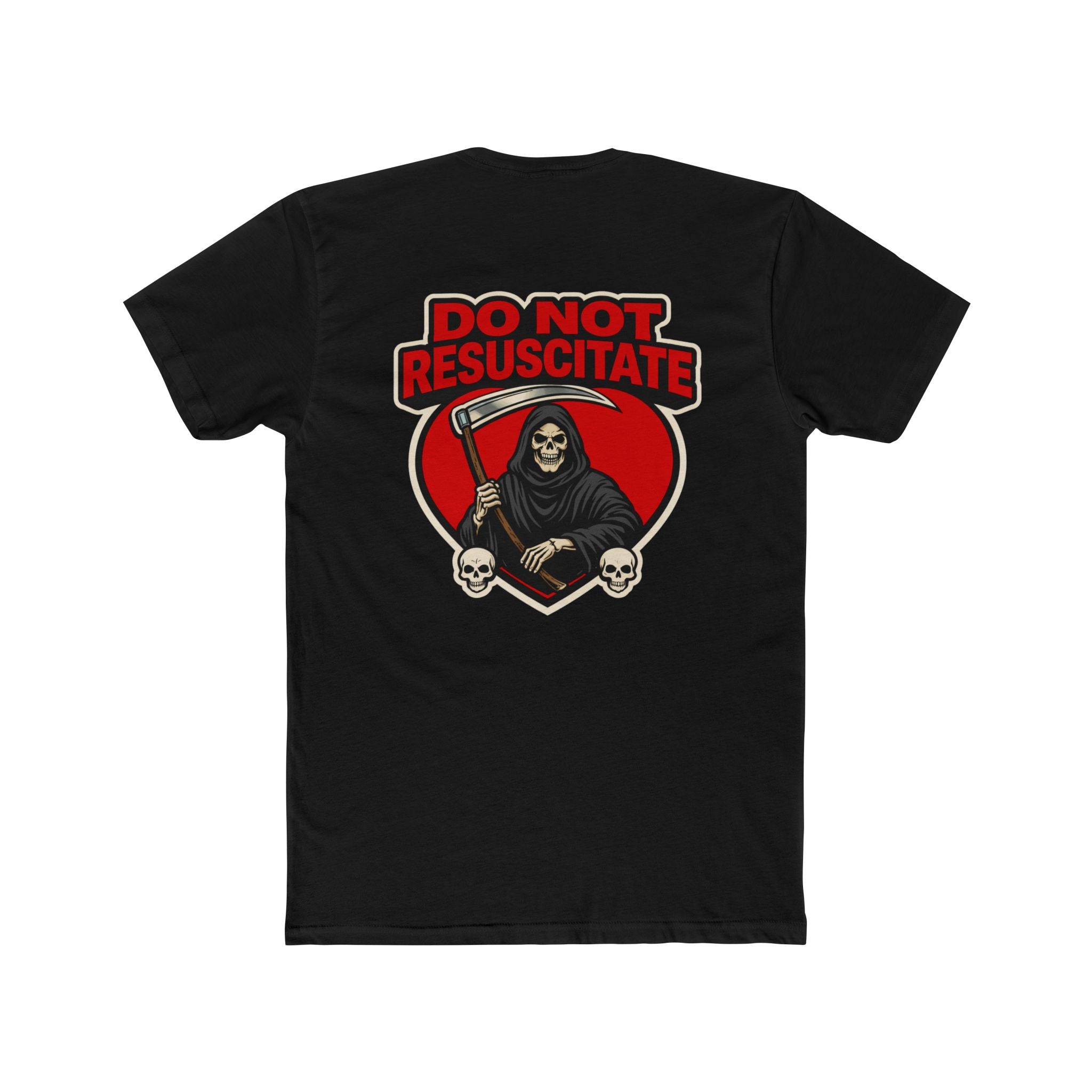 Do Not Resuscitate Grim Reaper Shirt – Dark Humor DNR Skeleton T-Shirt