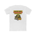 Military Grade Lowest Bidder – Veteran Dark Humor Military Sarcasm – Funny Dark Humor Graphic Tee | Cure For The Common Tee