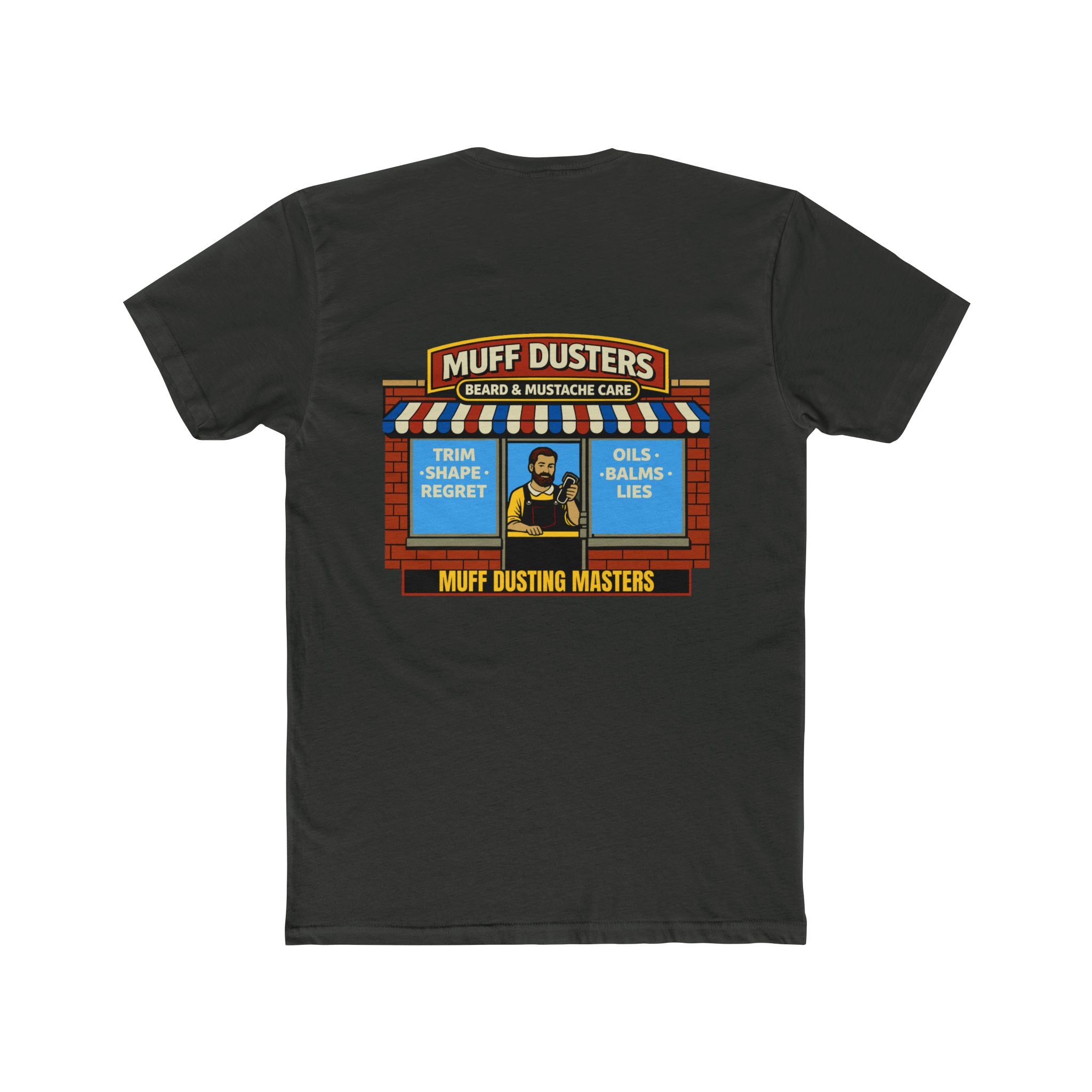 Funny Barber Shop Shirt Beard Mustache Humor Tee Chaos Mall Graphic Shirt Sarcastic Grooming Shirt Edgy Humor Not For Everyone
