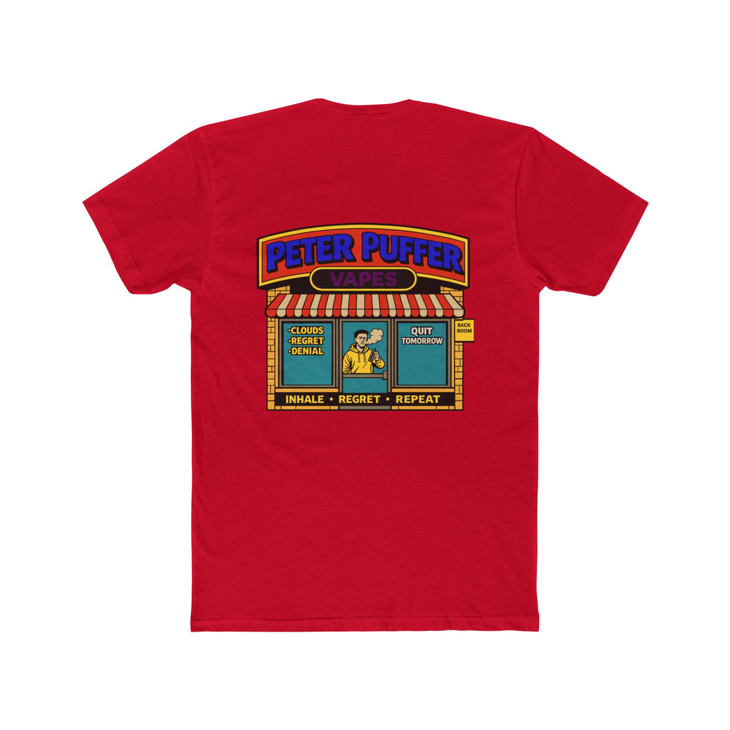 Peter puffer vapes shirt funny vape shirt chaos mall shirt parody store shirt dark humor tee sarcastic humor shirt funny graphic tee edgy humor shirt