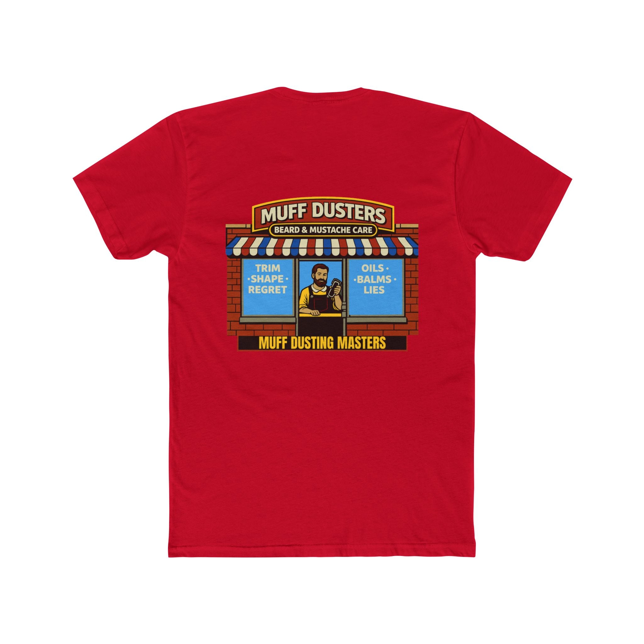 Funny Barber Shop Shirt Beard Mustache Humor Tee Chaos Mall Graphic Shirt Sarcastic Grooming Shirt Edgy Humor Not For Everyone