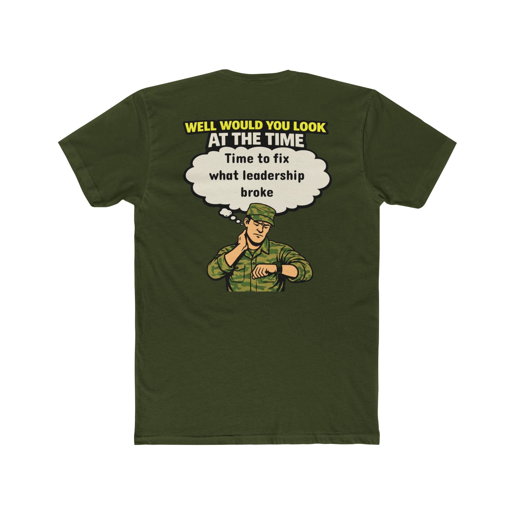 Military Humor Shirt Time To Fix What Leadership Broke Funny Army Shirt Veteran Humor Tee Dark Humor Military Gift Sarcastic Soldier Shirt
